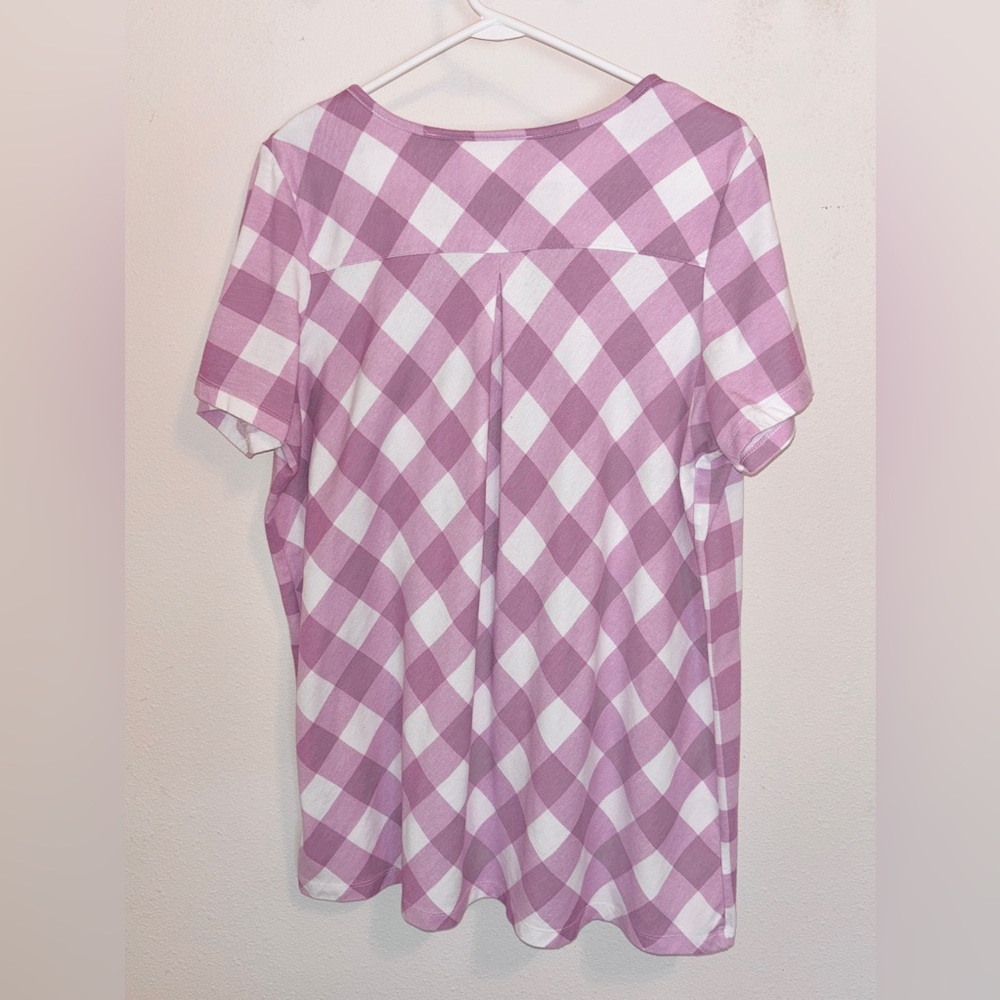 Woman Within L Tunic Length top - Picture 3 of 6
